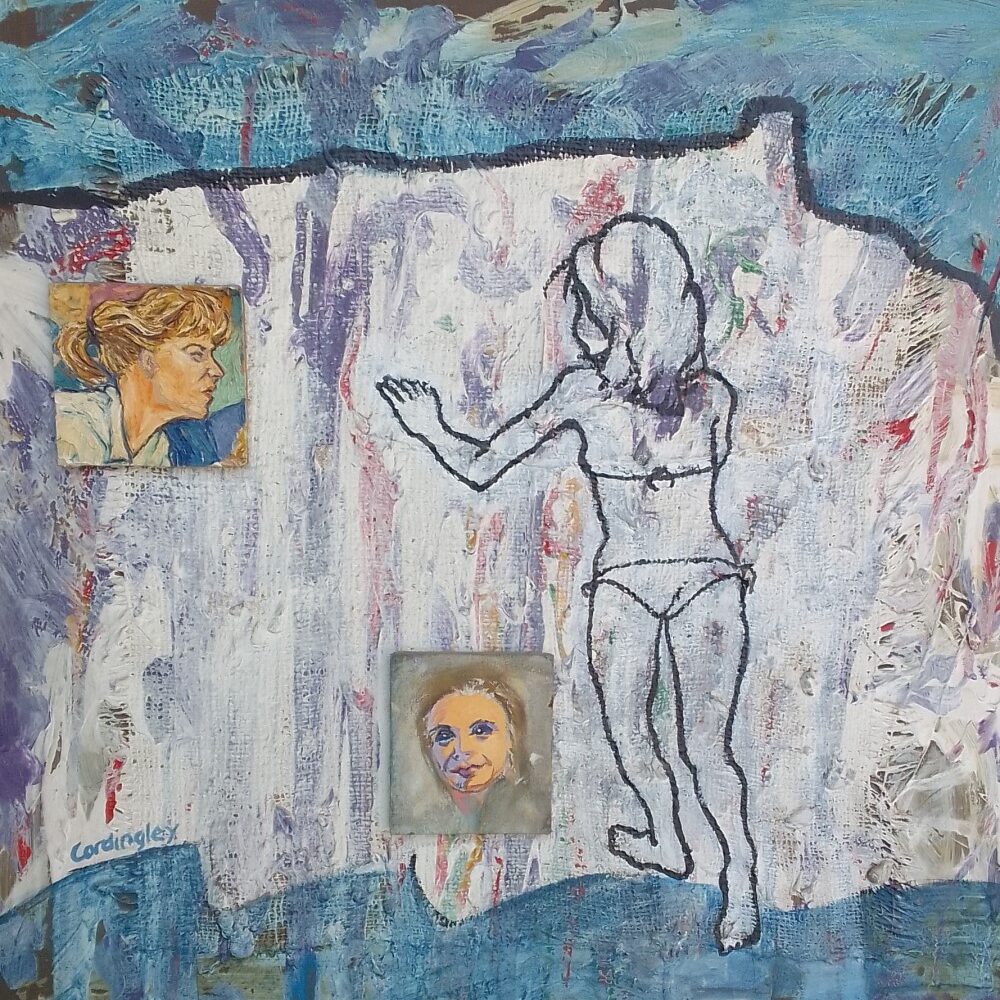 Patrick Cordingley Artist Touching Table Mountain